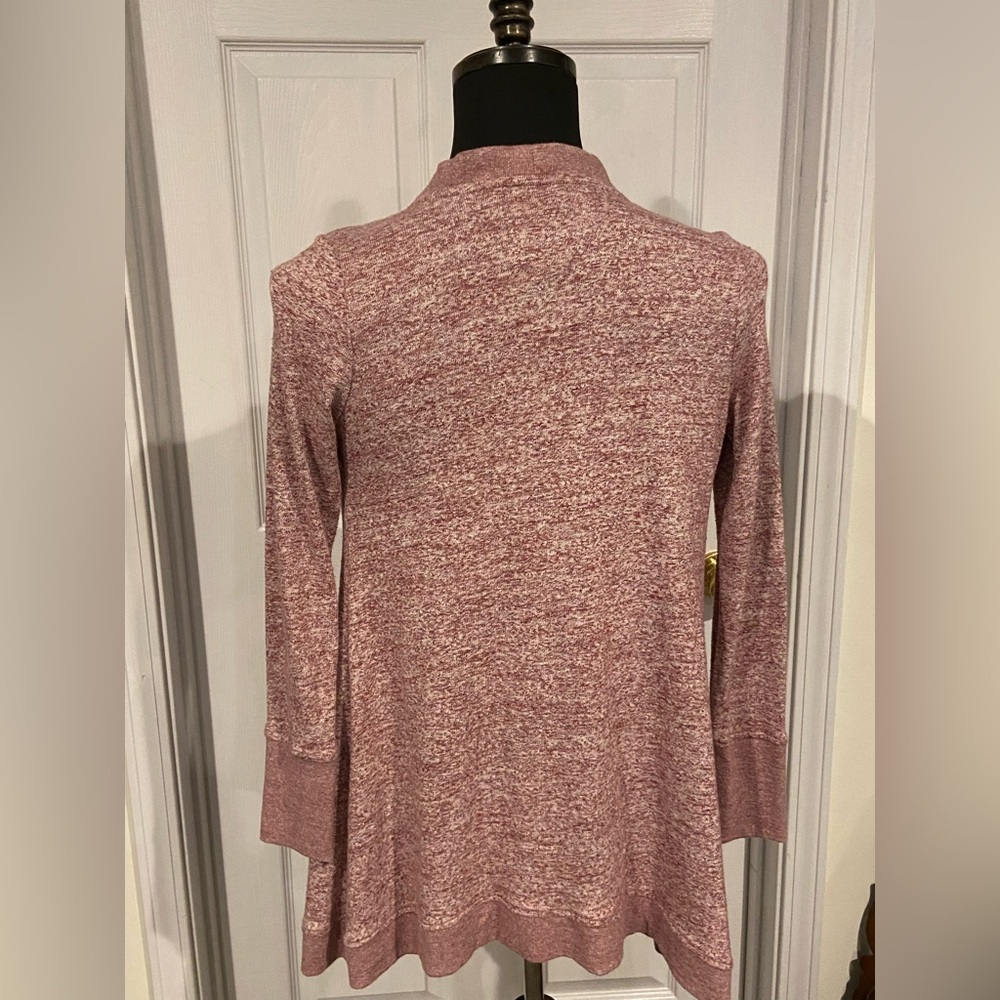 UGG Women's Rose Open-Front Cardigan Flowy Pink Size M - Picture 3 of 6
